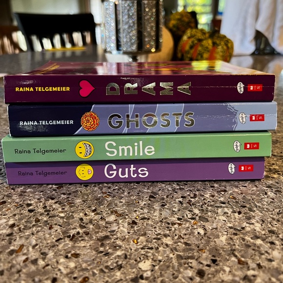 Bundle of 4 Raina Telgemeier Books - Picture 2 of 3